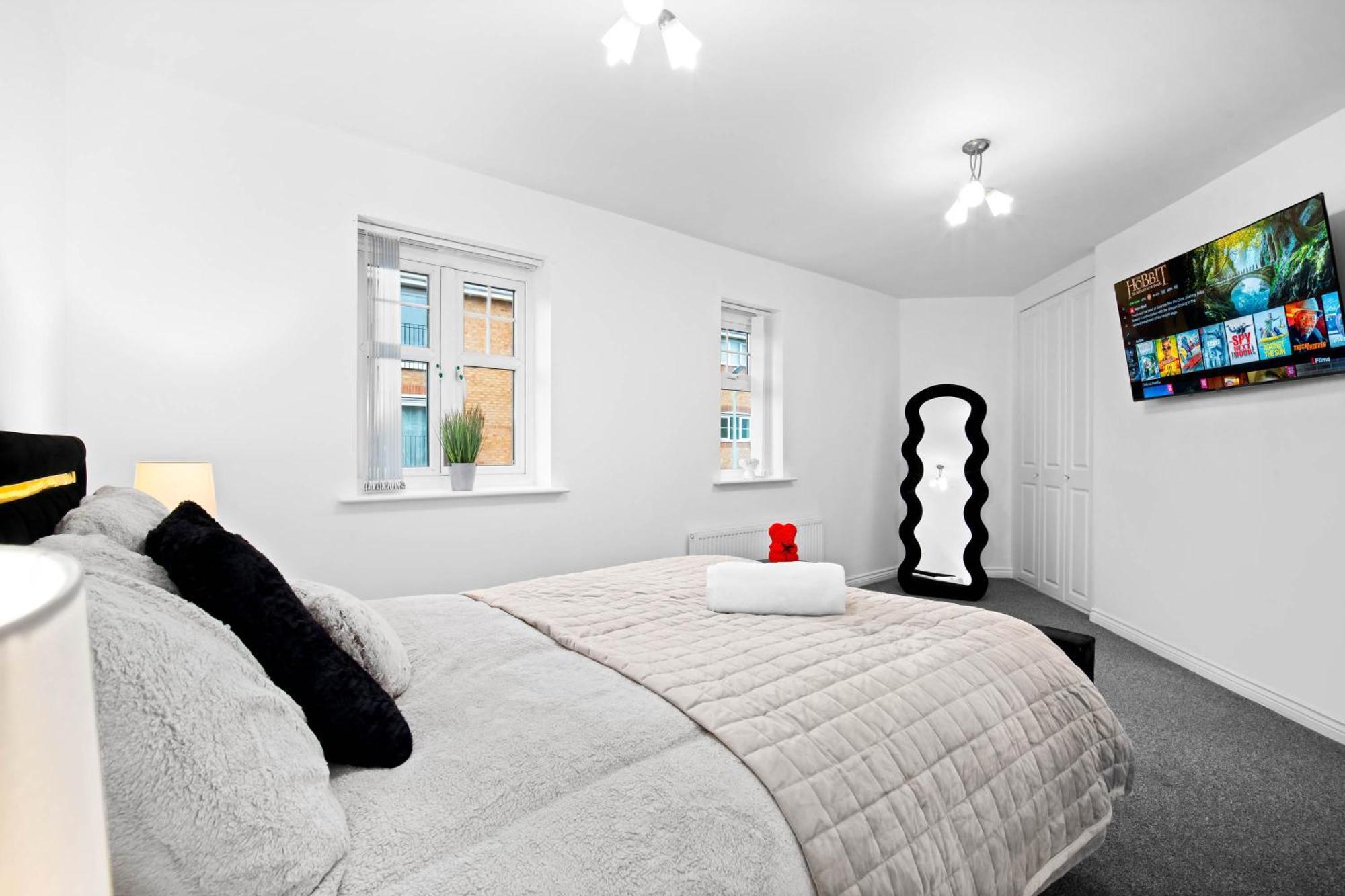 Harmony House 3 Bedroom New Build For Families, Contractors, Black Country Museum Sleeps 6 Tipton Eksteriør bilde